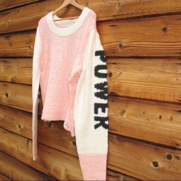 NWT Wildfox Pink Soft Sweater - Picture 5 of 8